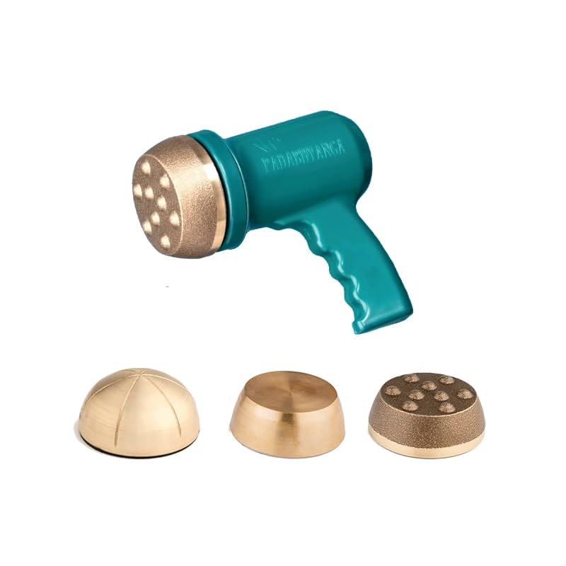 ACM Ayurvedic Kansa Vatki Foot Massager (KT09) â€“ Dotted, Round & Plain Vatki